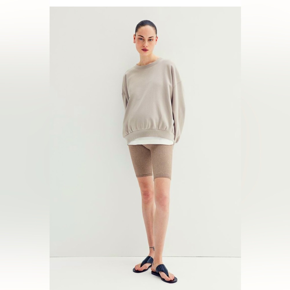 🤰🏽H&M | MAMA Seamless Ribbed Bike Shorts